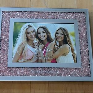 “Sweet Sixteen” Pink Glitter Photo Frame